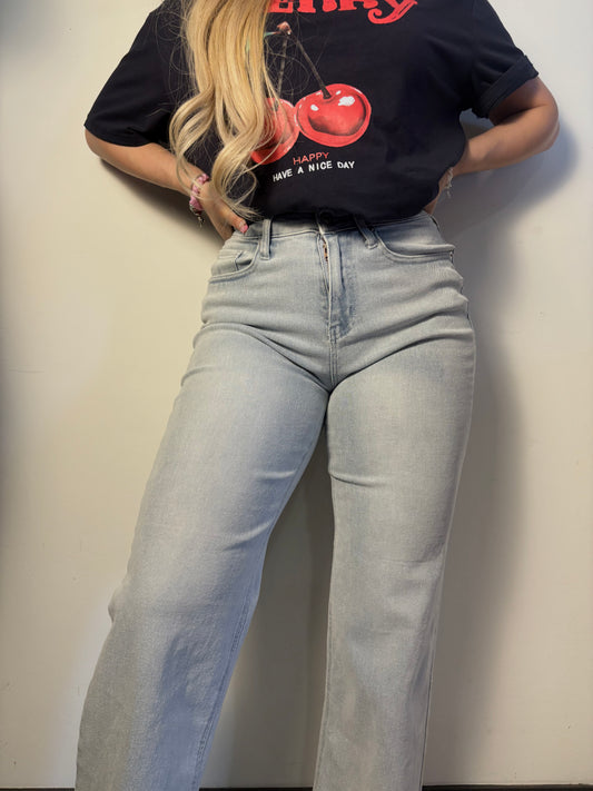 Light Wash Mom Jeans