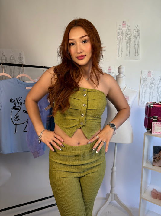 Light Green Matching Pant Set